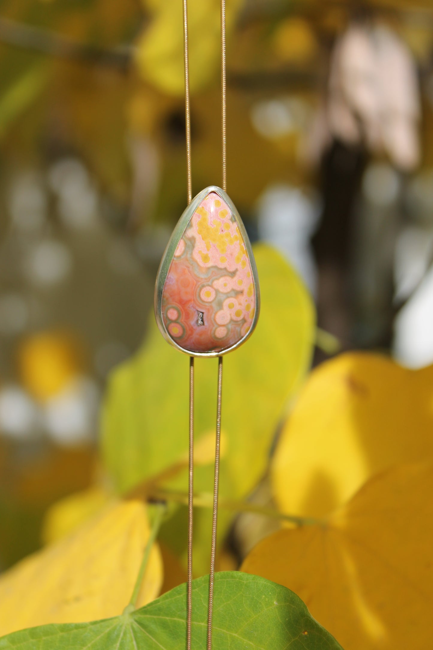 Ocean Jasper Fancy Bolo