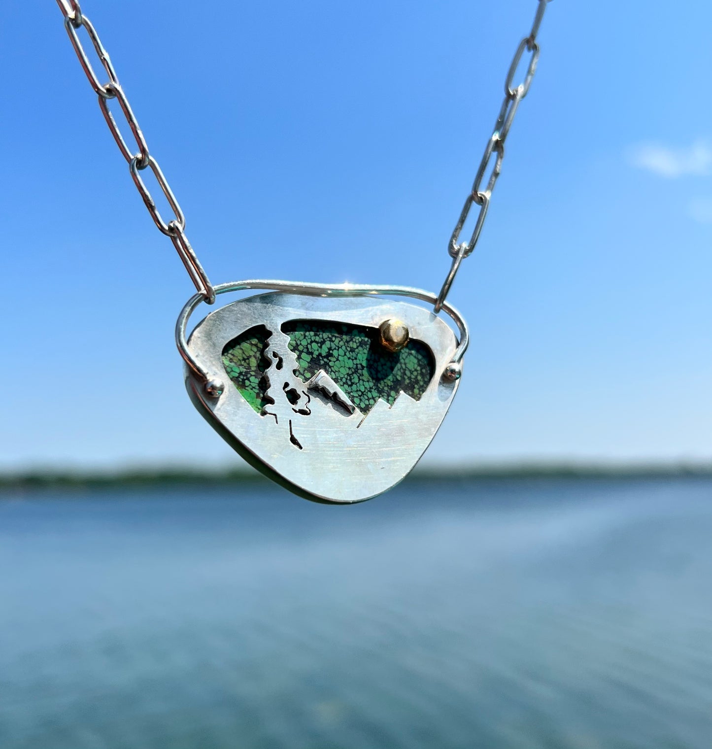 Mountain Turquoise Necklace