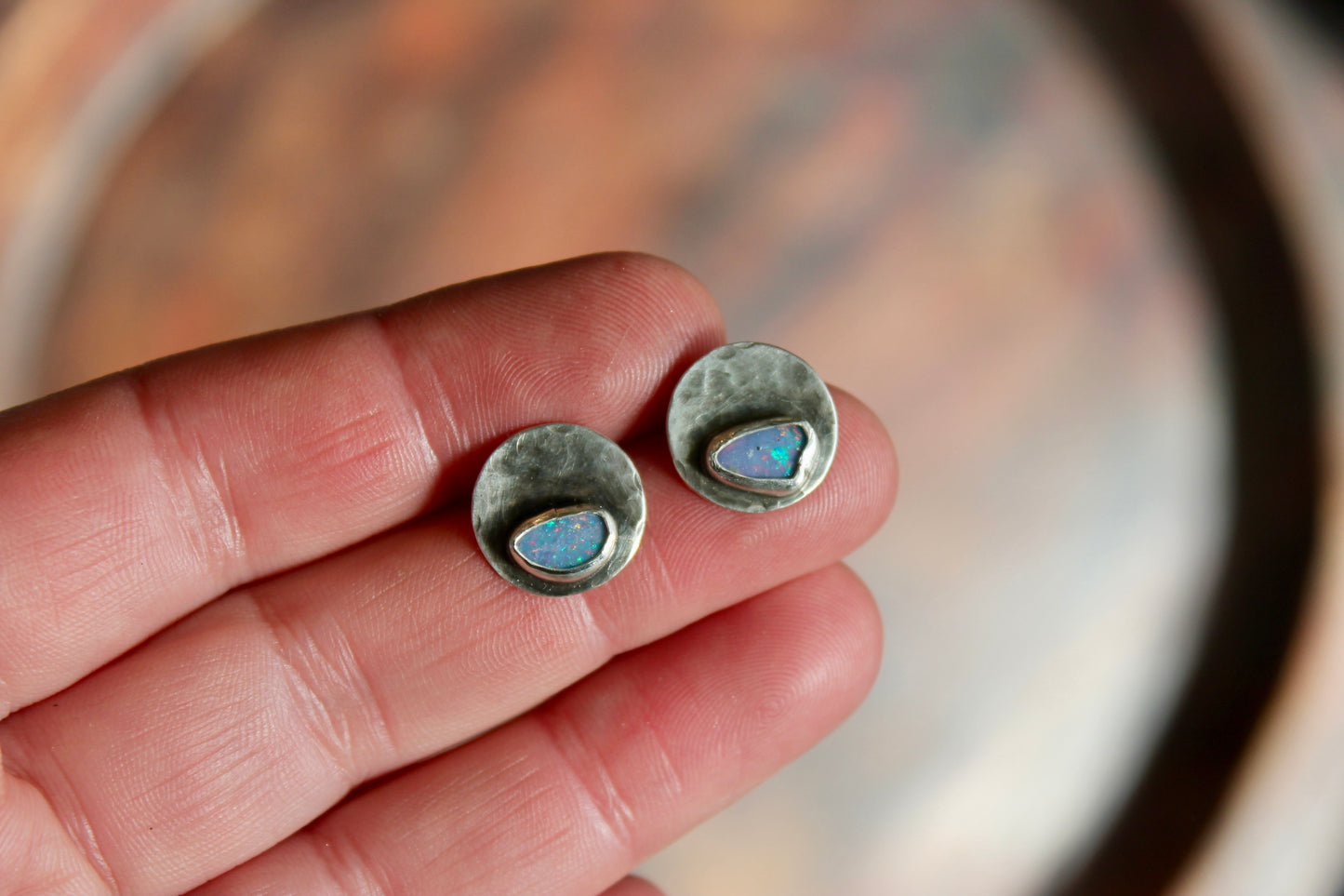 Opal Studs