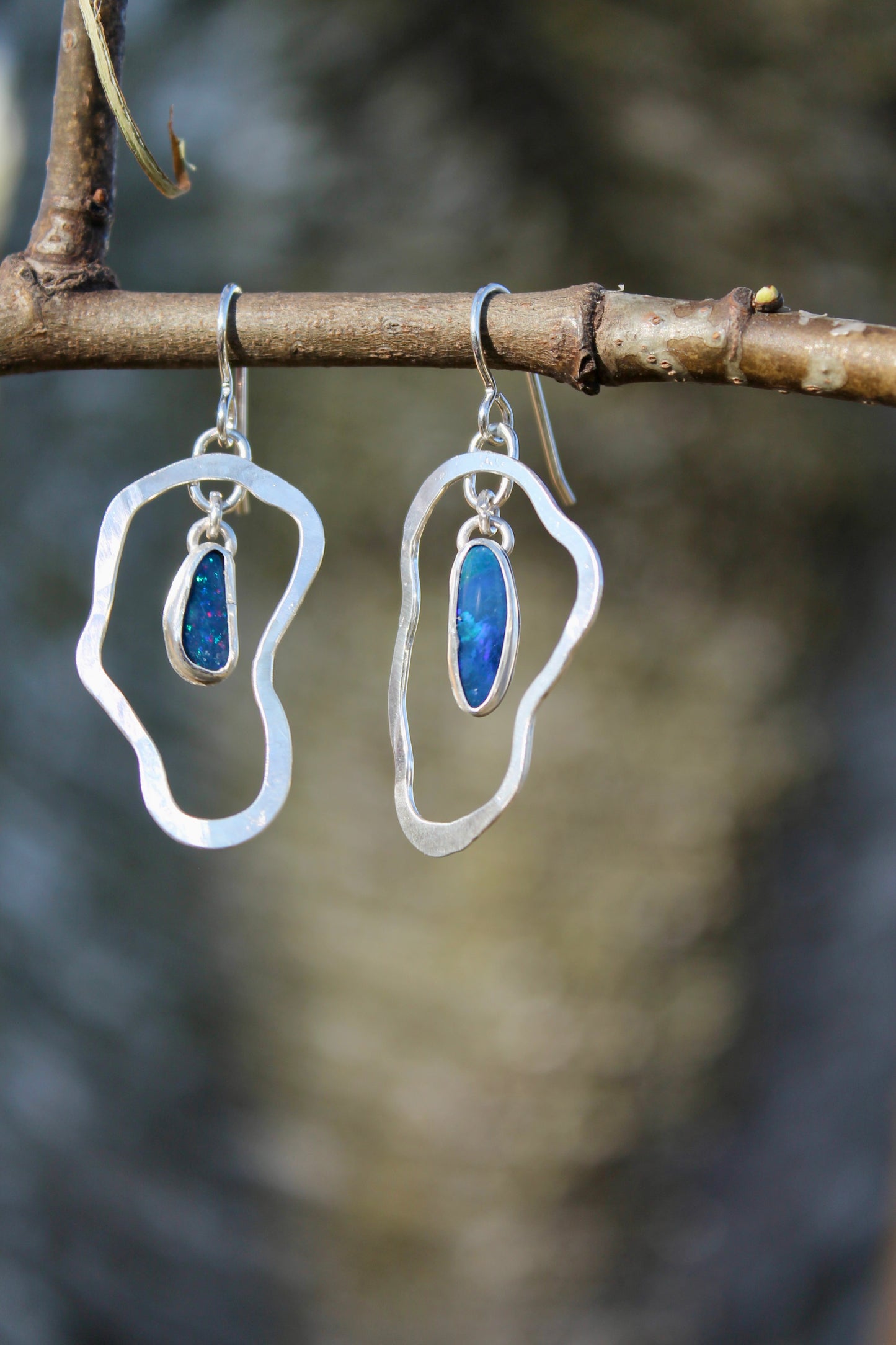 Azure Shoreline Earrings