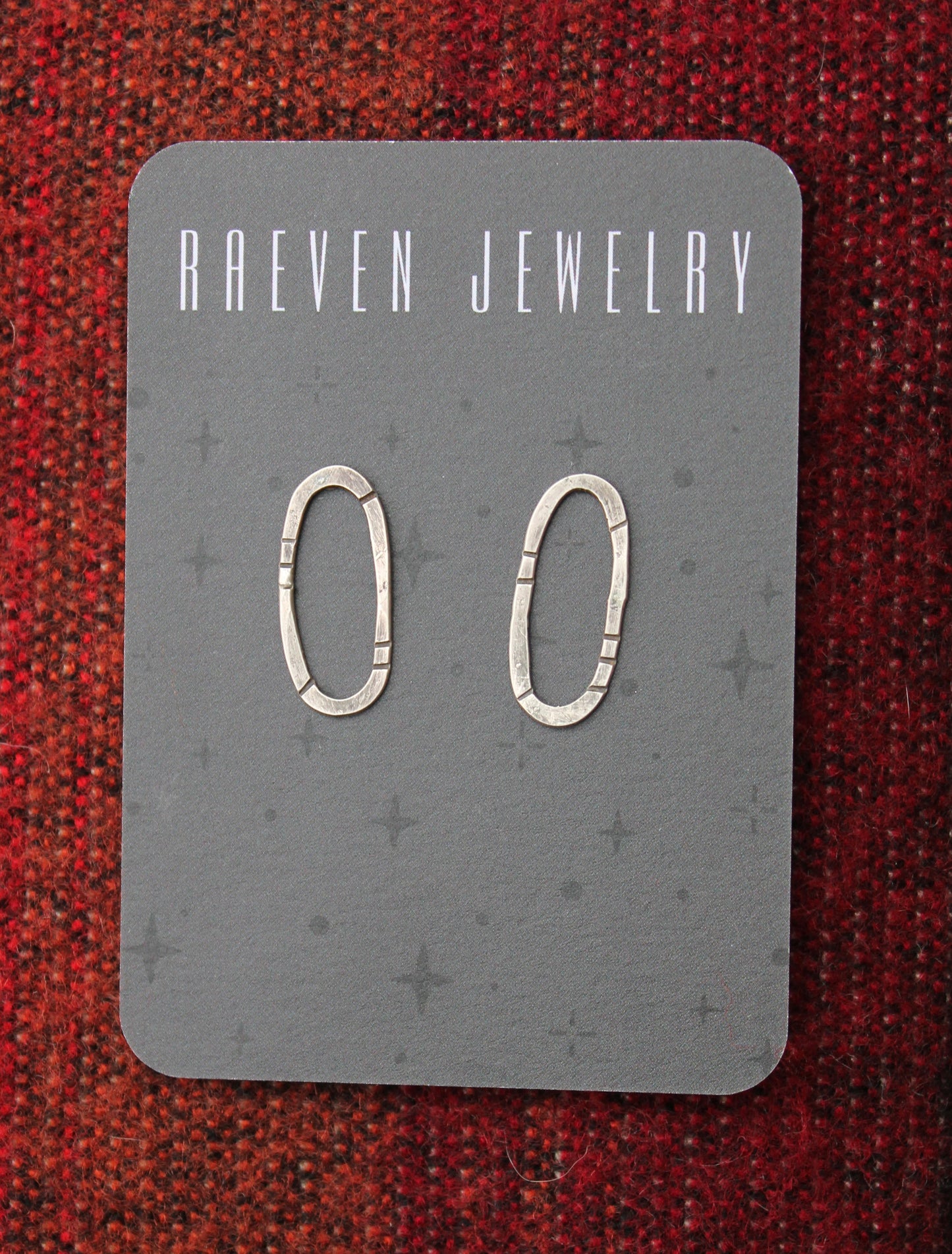 Silver Linework Ovals