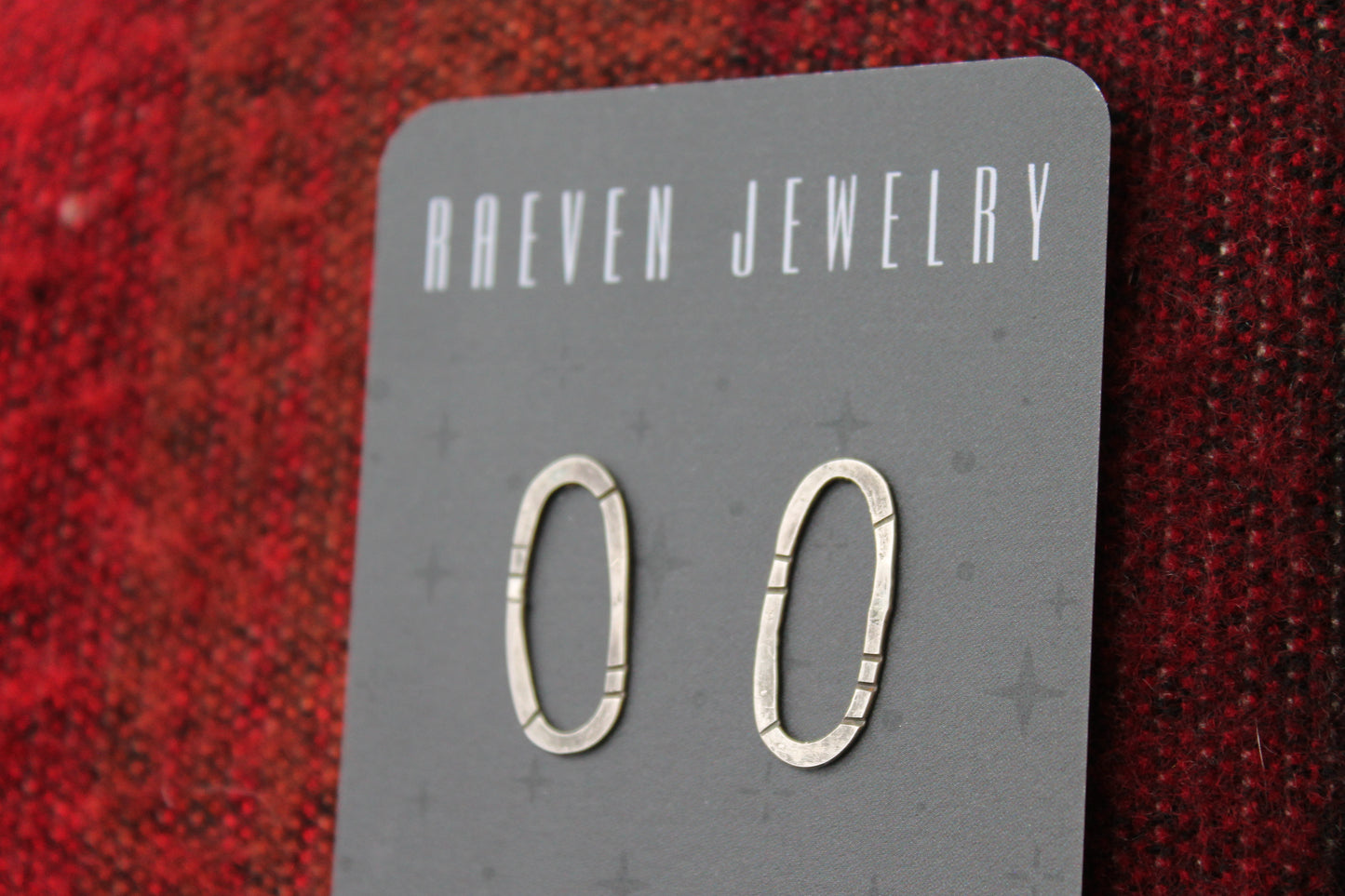 Silver Linework Ovals