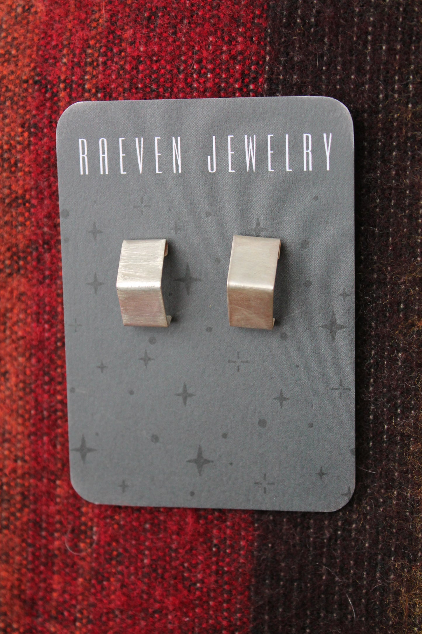 Modern Geo Huggie Earrings