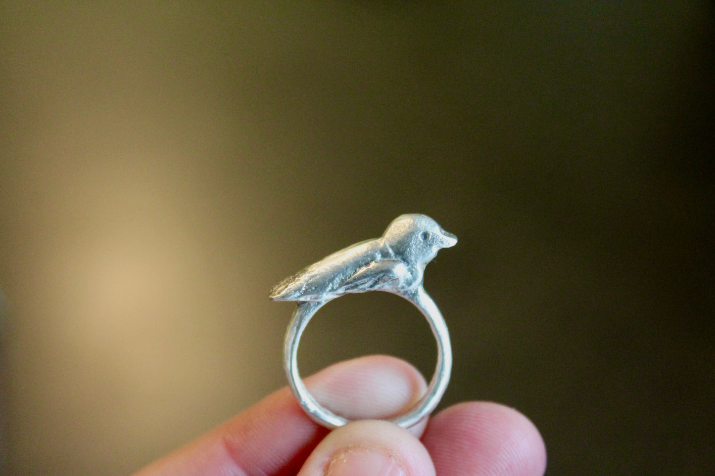 Perched Gatherer Ring